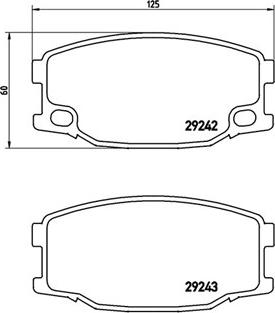 Magneti Marelli 363700454035 - Гальмівні колодки, дискові гальма autozip.com.ua