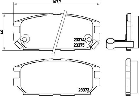 Magneti Marelli 363700454025 - Гальмівні колодки, дискові гальма autozip.com.ua