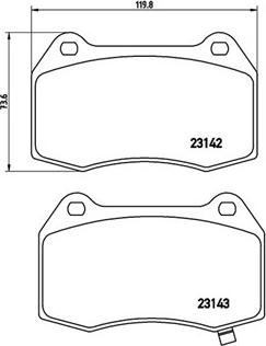 Magneti Marelli 363700456047 - Гальмівні колодки, дискові гальма autozip.com.ua