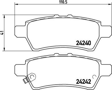 Magneti Marelli 363700456060 - Гальмівні колодки, дискові гальма autozip.com.ua