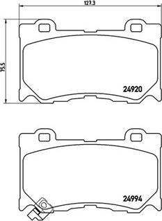 Magneti Marelli 363700456084 - Гальмівні колодки, дискові гальма autozip.com.ua