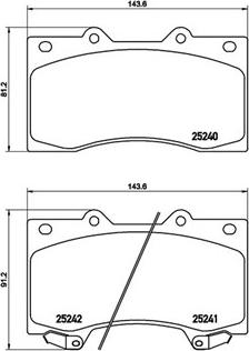 Magneti Marelli 363700456081 - Гальмівні колодки, дискові гальма autozip.com.ua