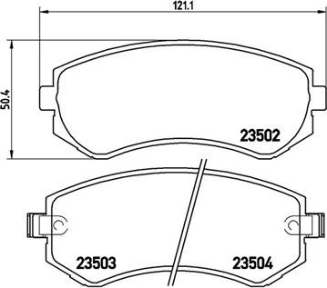 Magneti Marelli 363700456039 - Гальмівні колодки, дискові гальма autozip.com.ua