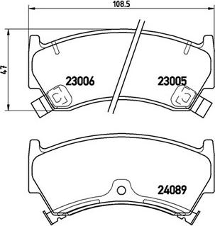 Magneti Marelli 363700456026 - Гальмівні колодки, дискові гальма autozip.com.ua