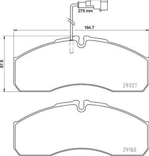 Magneti Marelli 363700456123 - Гальмівні колодки, дискові гальма autozip.com.ua