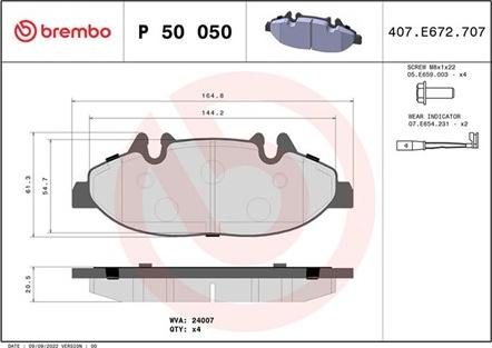 Magneti Marelli 363700450050 - Гальмівні колодки, дискові гальма autozip.com.ua