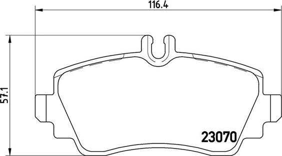 Magneti Marelli 363700450035 - Гальмівні колодки, дискові гальма autozip.com.ua