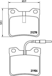 Magneti Marelli 363700450030 - Гальмівні колодки, дискові гальма autozip.com.ua