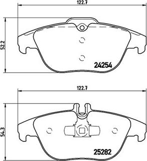 Magneti Marelli 363700450104 - Гальмівні колодки, дискові гальма autozip.com.ua