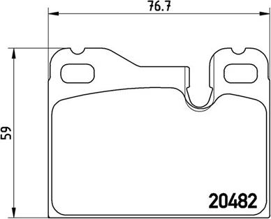 Magneti Marelli 363700465003 - Гальмівні колодки, дискові гальма autozip.com.ua