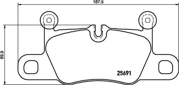 Magneti Marelli 363700465031 - Гальмівні колодки, дискові гальма autozip.com.ua