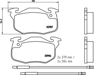 Magneti Marelli 363700461099 - Гальмівні колодки, дискові гальма autozip.com.ua