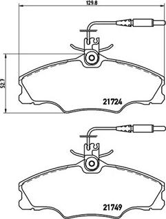 Magneti Marelli 363700461056 - Гальмівні колодки, дискові гальма autozip.com.ua