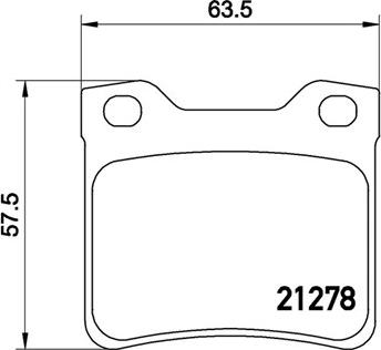 Magneti Marelli 363700461058 - Гальмівні колодки, дискові гальма autozip.com.ua