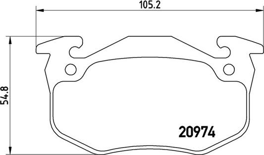 Magneti Marelli 363700461032 - Гальмівні колодки, дискові гальма autozip.com.ua