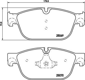 Magneti Marelli 363700461107 - Гальмівні колодки, дискові гальма autozip.com.ua