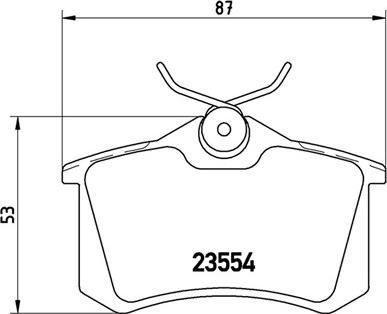 Magneti Marelli 363700468024 - Гальмівні колодки, дискові гальма autozip.com.ua