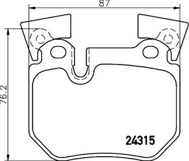 Magneti Marelli 363700406059 - Гальмівні колодки, дискові гальма autozip.com.ua