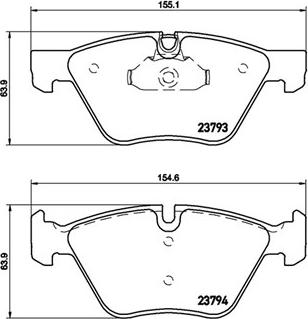 Magneti Marelli 363700406057 - Гальмівні колодки, дискові гальма autozip.com.ua