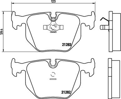 Magneti Marelli 363700406016 - Гальмівні колодки, дискові гальма autozip.com.ua