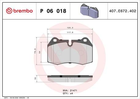 Magneti Marelli 363700406018 - Гальмівні колодки, дискові гальма autozip.com.ua