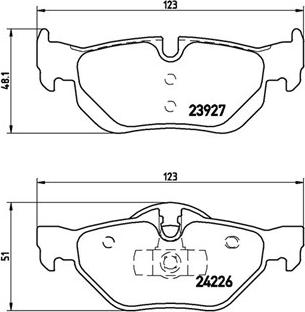 Magneti Marelli 363700406038 - Гальмівні колодки, дискові гальма autozip.com.ua