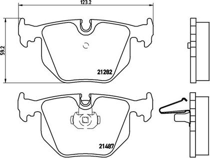 Magneti Marelli 363700406020 - Гальмівні колодки, дискові гальма autozip.com.ua