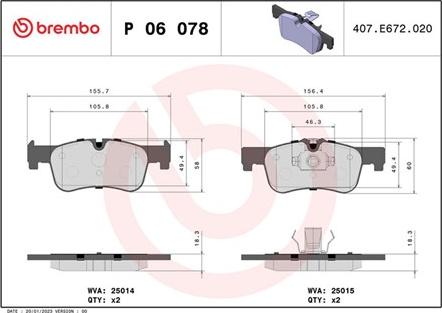 Magneti Marelli 363700406078 - Гальмівні колодки, дискові гальма autozip.com.ua