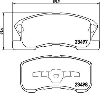 Magneti Marelli 363700416008 - Гальмівні колодки, дискові гальма autozip.com.ua