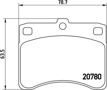 Magneti Marelli 363700416003 - Гальмівні колодки, дискові гальма autozip.com.ua