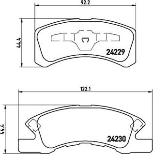 Magneti Marelli 363700416011 - Гальмівні колодки, дискові гальма autozip.com.ua