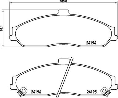 Magneti Marelli 363700410052 - Гальмівні колодки, дискові гальма autozip.com.ua