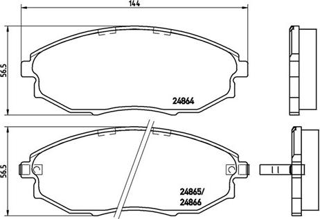 Magneti Marelli 363700410007 - Гальмівні колодки, дискові гальма autozip.com.ua