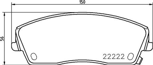 Magneti Marelli 363700411041 - Гальмівні колодки, дискові гальма autozip.com.ua