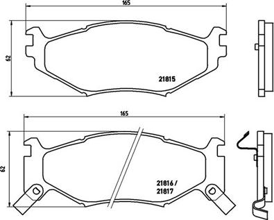 Magneti Marelli 363700411007 - Гальмівні колодки, дискові гальма autozip.com.ua