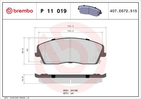 Magneti Marelli 363700411019 - Гальмівні колодки, дискові гальма autozip.com.ua