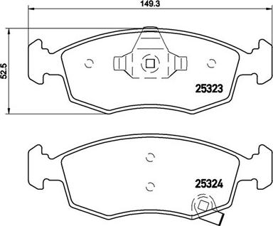 Magneti Marelli 363700411031 - Гальмівні колодки, дискові гальма autozip.com.ua