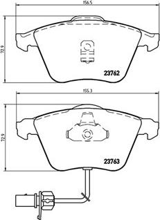 Magneti Marelli 363700485056 - Гальмівні колодки, дискові гальма autozip.com.ua