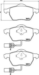 Magneti Marelli 363700585085 - Гальмівні колодки, дискові гальма autozip.com.ua