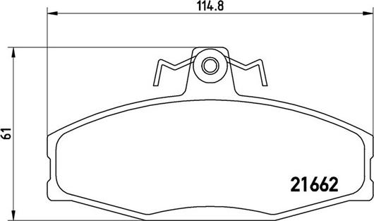 Magneti Marelli 363700485022 - Гальмівні колодки, дискові гальма autozip.com.ua