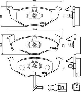 Magneti Marelli 363700485071 - Гальмівні колодки, дискові гальма autozip.com.ua