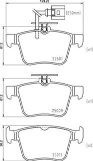 Magneti Marelli 363700485162 - Гальмівні колодки, дискові гальма autozip.com.ua