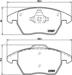 Magneti Marelli 363700485105 - Гальмівні колодки, дискові гальма autozip.com.ua