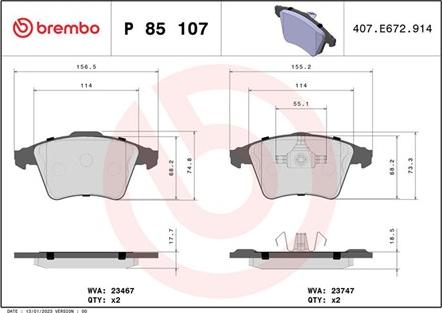 Magneti Marelli 363700485107 - Гальмівні колодки, дискові гальма autozip.com.ua