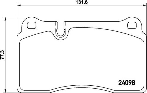 Magneti Marelli 363700485110 - Гальмівні колодки, дискові гальма autozip.com.ua