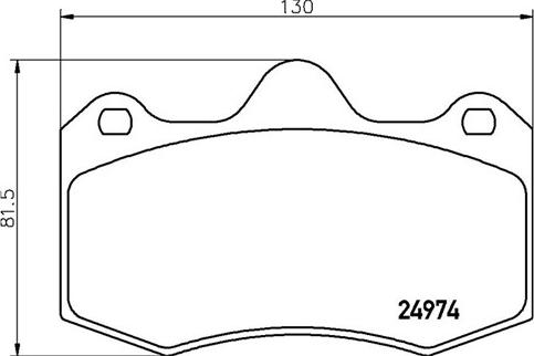 Magneti Marelli 363700485134 - Гальмівні колодки, дискові гальма autozip.com.ua