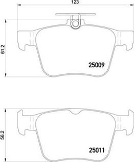 Magneti Marelli 363700485124 - Гальмівні колодки, дискові гальма autozip.com.ua