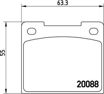 Magneti Marelli 363700486001 - Гальмівні колодки, дискові гальма autozip.com.ua