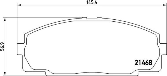 Magneti Marelli 363700483092 - Гальмівні колодки, дискові гальма autozip.com.ua