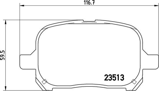 Magneti Marelli 363700483040 - Гальмівні колодки, дискові гальма autozip.com.ua